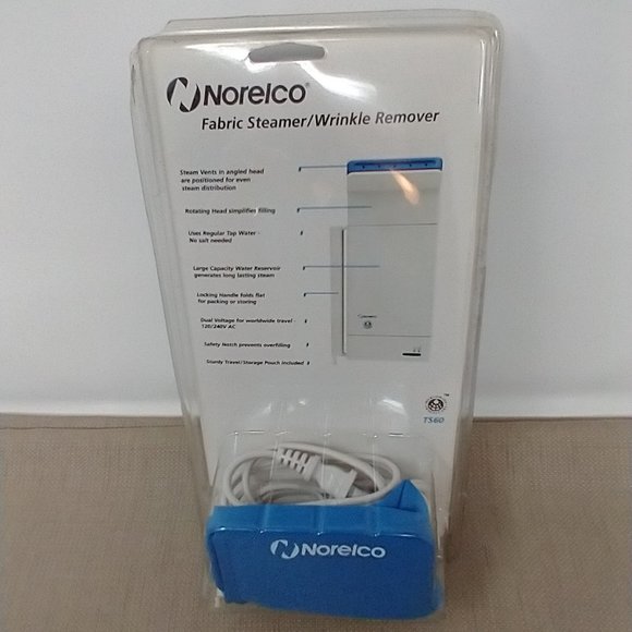 norelco fabric steamer wrinkle remover